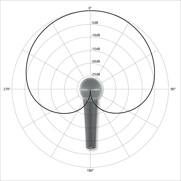 Диаграммы направленности микрофонов бывают